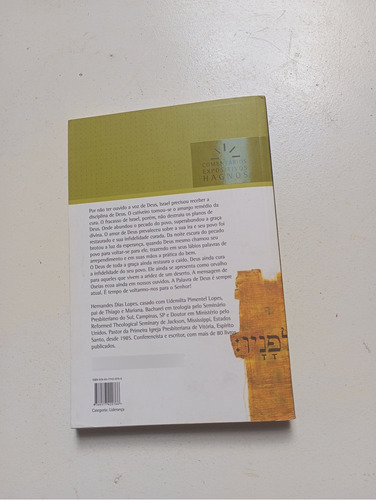 Livro: Oséias - Hernandes Dias Lopes (2010) (Usado)