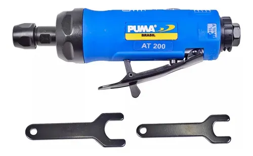 Amoladora recta neumática de 1/4 polos, 22000 rpm At200 Puma Power 0.5 ...