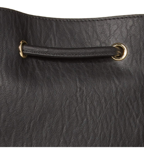 Bolso De Hombro Calvin Klein Gabrianna Novelty Negro De Piel
