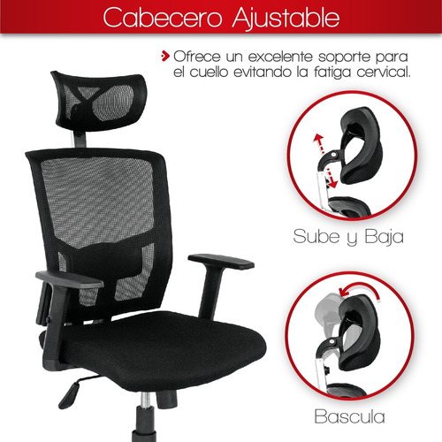 Imagen 4 de 9 de Silla De Oficina Palmira
