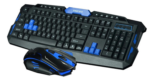 Combo Teclado Mouse Gamer Inalámbrico Hk8100