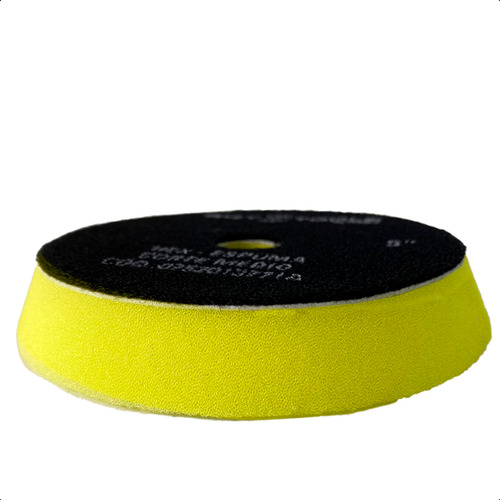 Kit 3 Boina Polimento Roto Orbital Amarelo Corte Médio 5