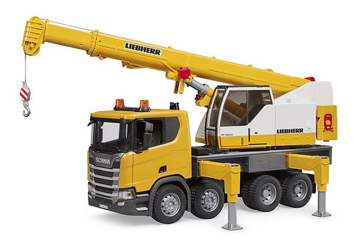 Bruder 03571 Scania Super 560r Liebherr Camion Grua W Modulo