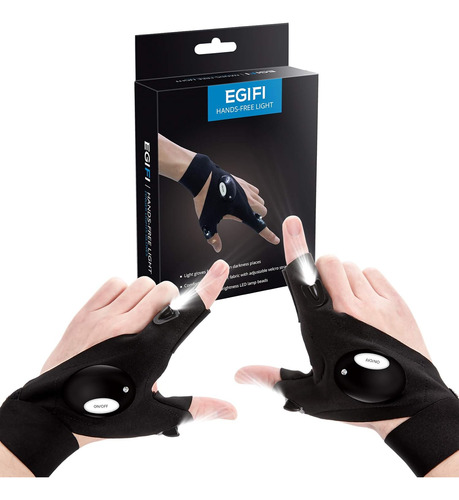 Regalos Para Hombres, Guantes De Linterna Led, Regalos De Cu