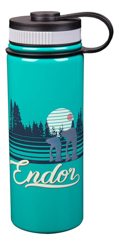 Star Wars Endor Botella De Agua De Acero Inoxidable, 18 Oz -
