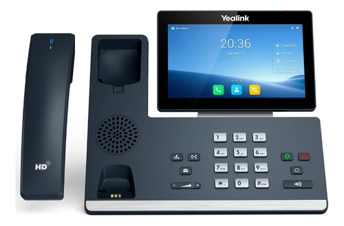 Yealink T58w - Telefone Ip 16 Linhas, Poe, Wifi, Com Câmera