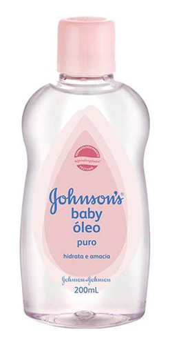 Óleo Puro Infantil 200ml Johnson