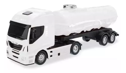 Caminhão Brinquedo Miniatura Iveco Hi Way Tanque 340