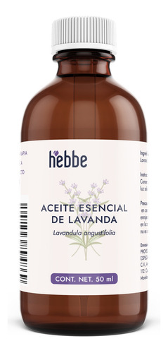 Aceite Esencial Hebbe Cosmetics Aceite Escencial De Lavanda Lavanda 250ml