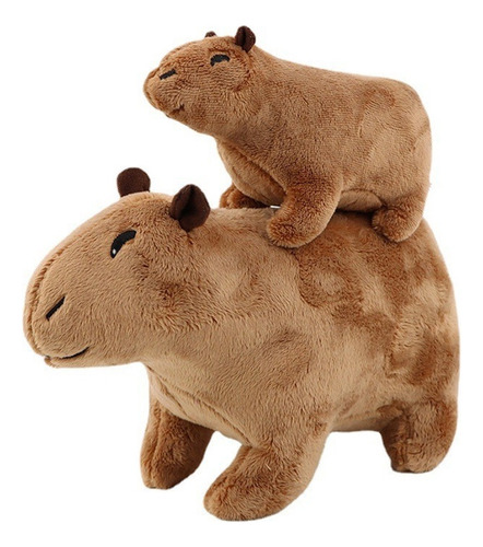 2 Pcs Peluche De Capibara, Animal De Peluche Capybara