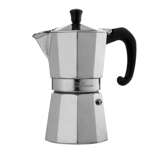 Cafetera De Espresso Bellemain, 6 Tazas, De Aluminio