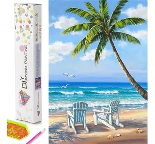 5d Diamond Painting Beach Art Kits Para Adultos, Ocean ...