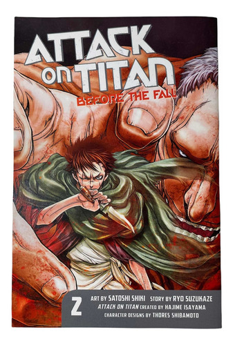 Attack On Titan: Before The Fall 02. En Inglés. Kodansha