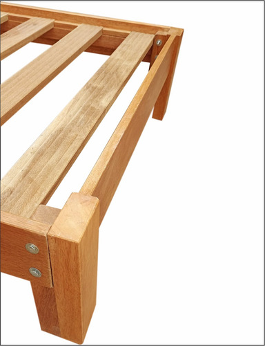 Tarima Una Plaza,madera Tornillo,modelo De Encaje