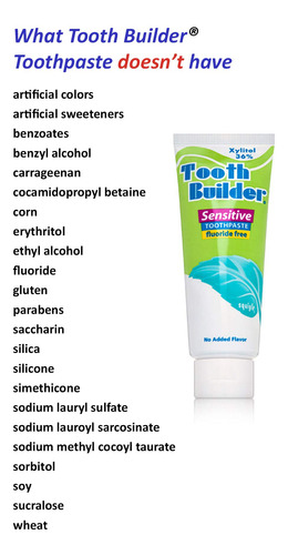 Pasta De Dientes Squigle Tooth Builder Sls Free 120 Ml Stops