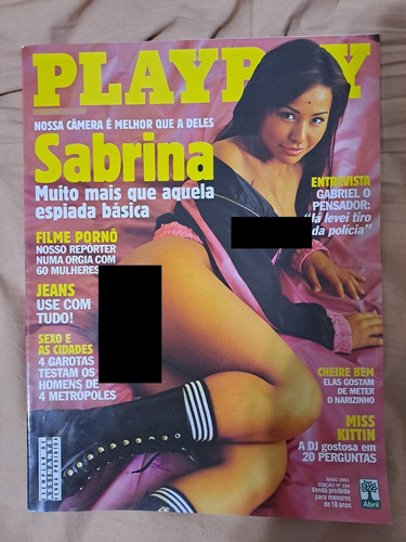 Playboy - Sabrina Sato - Março 2003