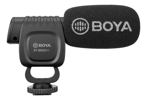 Micrófono Boya By-bm3011 Direccional Para Cámaras Color Negro