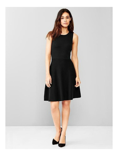 Vestido De Gap Mujer De Hilo Negro