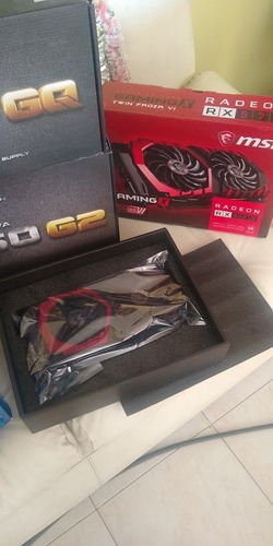 Imagen 10 de 10 de Rig Mineria 8 Gpu Rx 570 Amd Xfx Saphire Nitro, Armor