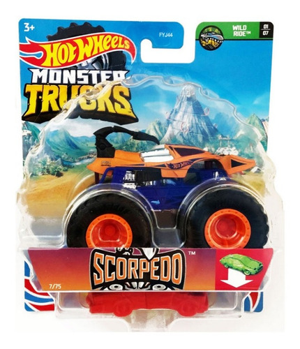 Hot Wheels Monster Trucks Scorpedo 1:64