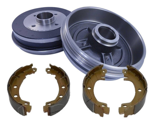 Campanas De Freno Y Zapatas Renault Megane 203mm