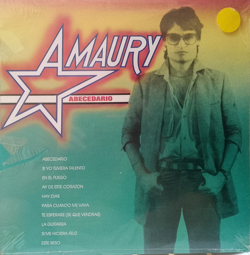 Disco Lp - Amaury Pérez / Abecedario. Album (1985)