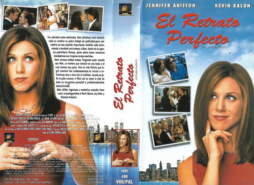 El Retrato Perfecto Vhs Jennifer Aniston Kevin Bacon (Usado)