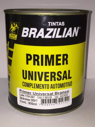 Fondo Universal Nitro Uso  Automotriz Gris Blanco X900ml