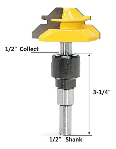 Extension De Collet De Enrutador Yakamoz 1/2puLG, Acepta