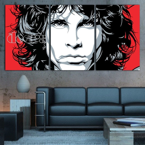 Cuadros Trípticos The Doors Jim Morrison