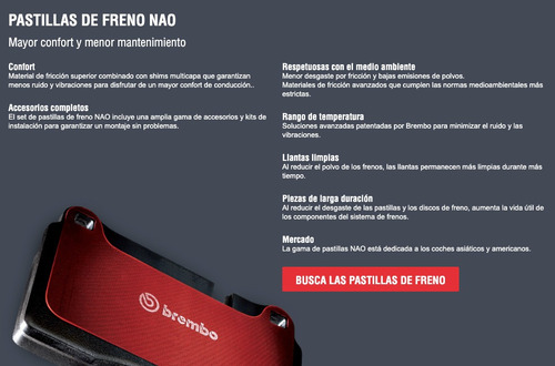 Balatas D27 Brembo Nao Volvo Xc40 T4 Momentum 2021