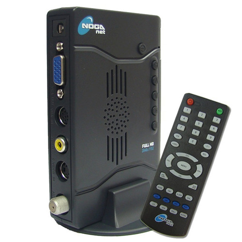 Sintonizadora Tv Externa Noganet Noga Full Hd+control Remoto