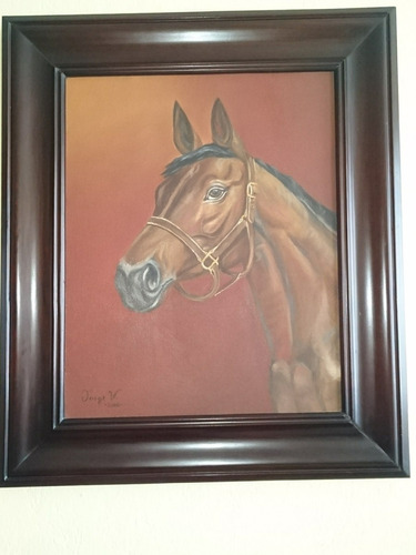 Pintura De Caballo Al Óleo