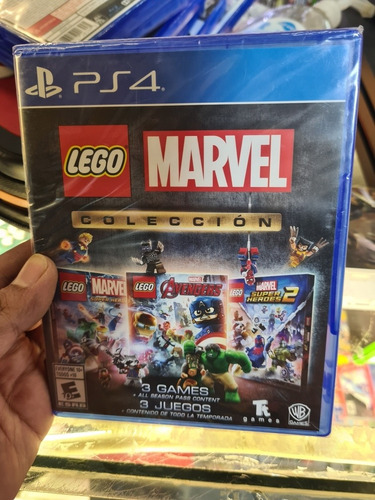 Juego Playstation Ps4 Lego Marvel Collection Incluye 3 Juego