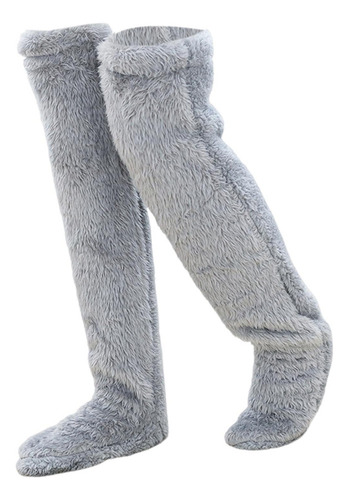 / Calentadores De Piernas De Felpa Legging Medias Calcetines
