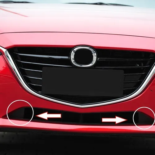 Tapa Tiangular Bomper Delantero Der/izq Mazda 3 2014-2016