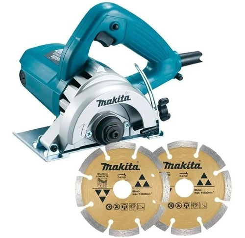 Serra Mármore 110mm 4100nh3zx2 C/ 2 Discos 220v - Makita 