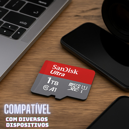 Cartão De Memória Micro Sd 1 Tb Sandisk Ultra Classe 10