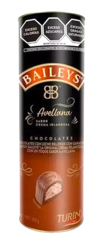 Chocolates Turin Baileys Avellana Tubo 200g