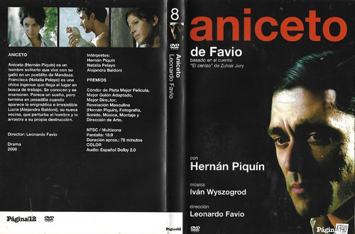 Aniceto Dvd Leonardo Favio Hernán Piquín Alejandra Baldoni