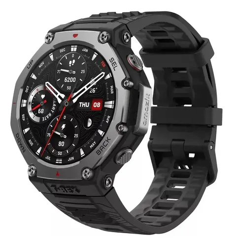 Smartwatch Amazfit T-rex 3 - 2024 Caixa Onyx Pulseira Onyx | Frete