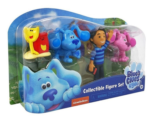 Imagen 3 de 5 de Set De Figuras Coleccionable Pistas De Blue
