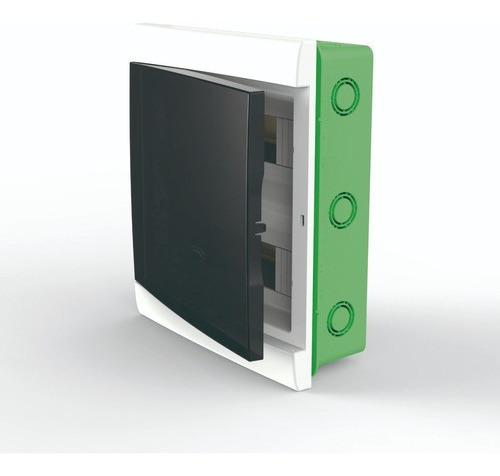 Imagen 2 de 5 de Caja Tablero Para Termicas Genrod Din 24 Bocas Embutir Pvc