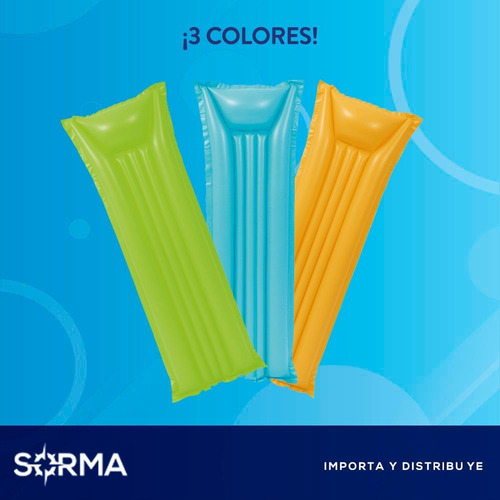 Imagen 7 de 9 de Colchoneta Inflable Pileta