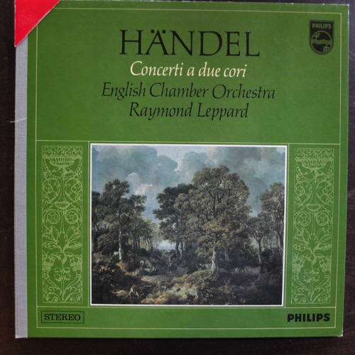 Vinilo Handel Concert A Due Cori English Chamber Orchestra