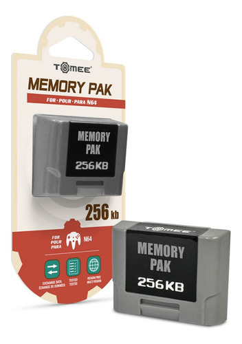 Tarjeta De Memoria Tomee De 256 Kb Para N64