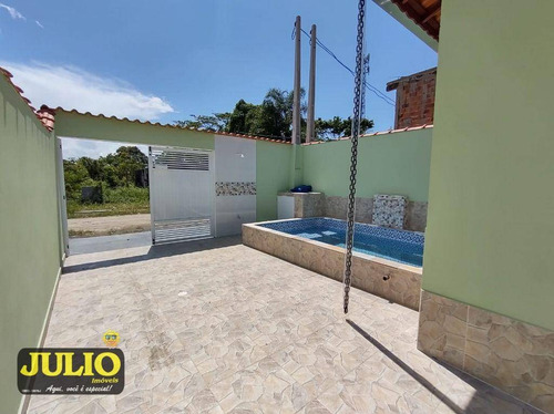 Imagem 7 de 20 de Entrada R$ 53 Mil + Saldo Super Facilitado. Casa Com Piscina 2 Dormitórios À Venda, 56 M² Por R$ 265.000 - Vila Loty - Itanhaém/sp - Ca4618