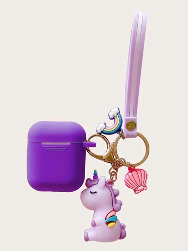 Funda Para Ipods Con Unicornio Y Llavero