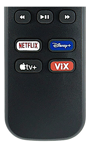 Control Compatible Con Tcl Roku Tv Smart 4k Vix + Funda Pila
