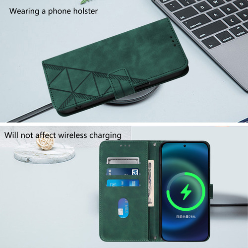 Funda De Piel Empresarial Para Motorola Serie G15, Función Atril, Tipo Cartera, Bloqueo Rfid, 6 Colores, 3 Ranuras Para Tarjetas